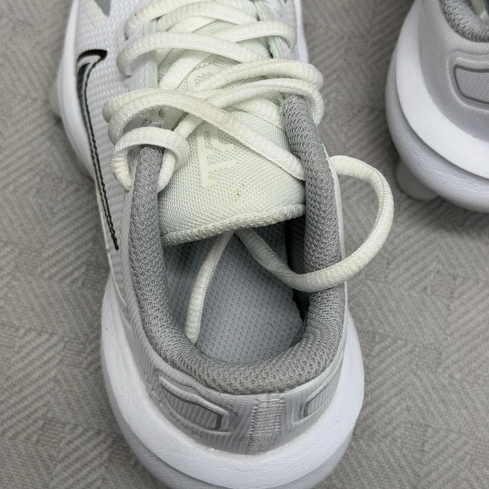 Nike Shoes Unisex Kids Size 10‎ White Mesh Low Top Baseball Sneakers CZ5592-100